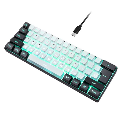 Mechanical Wired 60% RGB Gaming Keyboard