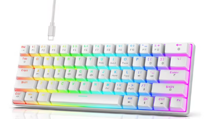 Mechanical Wired 60% RGB Gaming Keyboard